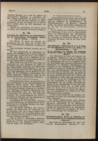 Verordnungsblatt für den Dienstbereich des niederösterreichischen Landesschulrates 19390615 Seite: 5