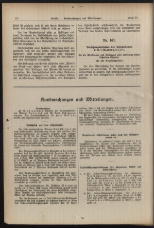 Verordnungsblatt für den Dienstbereich des niederösterreichischen Landesschulrates 19390901 Seite: 12