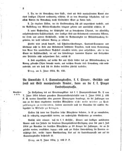 Verordnungsblatt für den Dienstbereich des K.K. Finanzministeriums für die im Reichsrate vertretenen Königreiche und Länder 18540120 Seite: 2