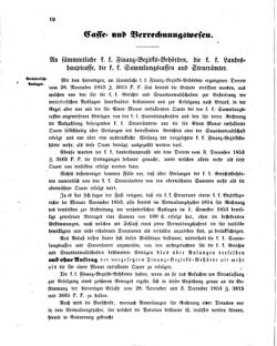 Verordnungsblatt für den Dienstbereich des K.K. Finanzministeriums für die im Reichsrate vertretenen Königreiche und Länder 18540220 Seite: 2