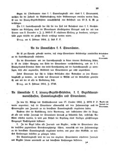 Verordnungsblatt für den Dienstbereich des K.K. Finanzministeriums für die im Reichsrate vertretenen Königreiche und Länder 18540220 Seite: 3