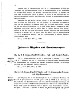 Verordnungsblatt für den Dienstbereich des K.K. Finanzministeriums für die im Reichsrate vertretenen Königreiche und Länder 18540317 Seite: 4