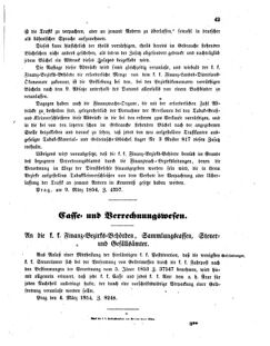 Verordnungsblatt für den Dienstbereich des K.K. Finanzministeriums für die im Reichsrate vertretenen Königreiche und Länder 18540317 Seite: 5