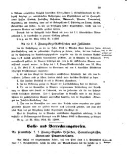 Verordnungsblatt für den Dienstbereich des K.K. Finanzministeriums für die im Reichsrate vertretenen Königreiche und Länder 18540406 Seite: 3