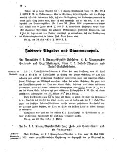 Verordnungsblatt für den Dienstbereich des K.K. Finanzministeriums für die im Reichsrate vertretenen Königreiche und Länder 18540529 Seite: 2