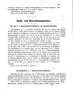 Verordnungsblatt für den Dienstbereich des K.K. Finanzministeriums für die im Reichsrate vertretenen Königreiche und Länder 18540529 Seite: 3