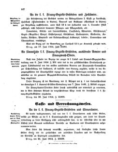 Verordnungsblatt für den Dienstbereich des K.K. Finanzministeriums für die im Reichsrate vertretenen Königreiche und Länder 18540708 Seite: 4