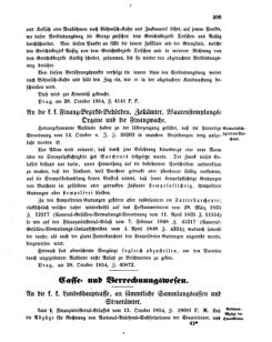 Verordnungsblatt für den Dienstbereich des K.K. Finanzministeriums für die im Reichsrate vertretenen Königreiche und Länder 18541102 Seite: 3