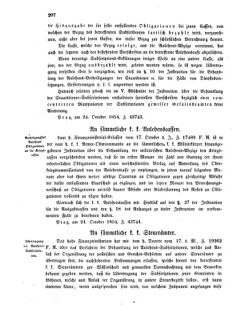 Verordnungsblatt für den Dienstbereich des K.K. Finanzministeriums für die im Reichsrate vertretenen Königreiche und Länder 18541102 Seite: 4