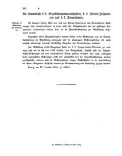 Verordnungsblatt für den Dienstbereich des K.K. Finanzministeriums für die im Reichsrate vertretenen Königreiche und Länder 18541102 Seite: 8