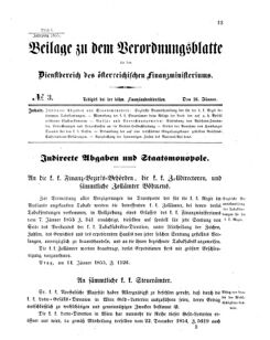 Verordnungsblatt für den Dienstbereich des K.K. Finanzministeriums für die im Reichsrate vertretenen Königreiche und Länder