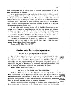 Verordnungsblatt für den Dienstbereich des K.K. Finanzministeriums für die im Reichsrate vertretenen Königreiche und Länder 18550331 Seite: 3