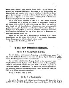 Verordnungsblatt für den Dienstbereich des K.K. Finanzministeriums für die im Reichsrate vertretenen Königreiche und Länder 18550415 Seite: 3