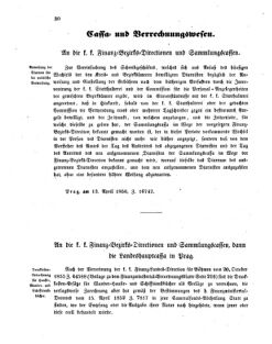 Verordnungsblatt für den Dienstbereich des K.K. Finanzministeriums für die im Reichsrate vertretenen Königreiche und Länder 18560510 Seite: 6