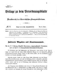 Verordnungsblatt für den Dienstbereich des K.K. Finanzministeriums für die im Reichsrate vertretenen Königreiche und Länder