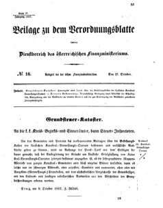 Verordnungsblatt für den Dienstbereich des K.K. Finanzministeriums für die im Reichsrate vertretenen Königreiche und Länder