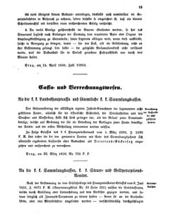 Verordnungsblatt für den Dienstbereich des K.K. Finanzministeriums für die im Reichsrate vertretenen Königreiche und Länder 18580505 Seite: 3