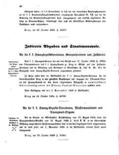 Verordnungsblatt für den Dienstbereich des K.K. Finanzministeriums für die im Reichsrate vertretenen Königreiche und Länder 18581031 Seite: 2