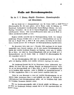 Verordnungsblatt für den Dienstbereich des K.K. Finanzministeriums für die im Reichsrate vertretenen Königreiche und Länder 18581031 Seite: 7