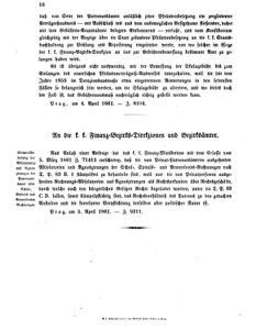 Verordnungsblatt für den Dienstbereich des K.K. Finanzministeriums für die im Reichsrate vertretenen Königreiche und Länder 18610416 Seite: 2