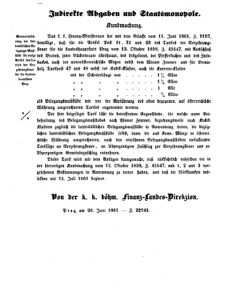 Verordnungsblatt für den Dienstbereich des K.K. Finanzministeriums für die im Reichsrate vertretenen Königreiche und Länder 18610706 Seite: 2