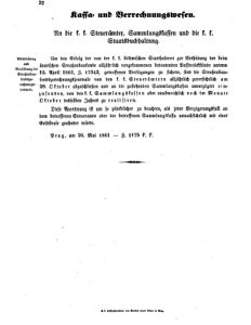 Verordnungsblatt für den Dienstbereich des K.K. Finanzministeriums für die im Reichsrate vertretenen Königreiche und Länder 18610706 Seite: 6