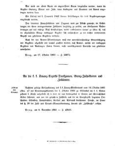 Verordnungsblatt für den Dienstbereich des K.K. Finanzministeriums für die im Reichsrate vertretenen Königreiche und Länder 18611112 Seite: 2