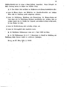 Verordnungsblatt für den Dienstbereich des K.K. Finanzministeriums für die im Reichsrate vertretenen Königreiche und Länder 18630407 Seite: 5