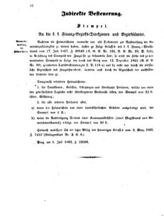 Verordnungsblatt für den Dienstbereich des K.K. Finanzministeriums für die im Reichsrate vertretenen Königreiche und Länder 18630712 Seite: 4