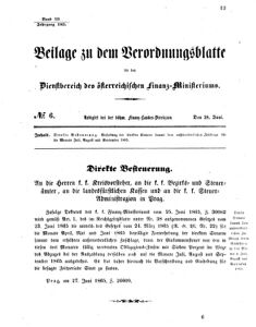 Verordnungsblatt für den Dienstbereich des K.K. Finanzministeriums für die im Reichsrate vertretenen Königreiche und Länder