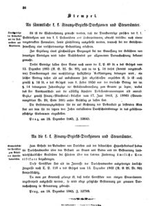 Verordnungsblatt für den Dienstbereich des K.K. Finanzministeriums für die im Reichsrate vertretenen Königreiche und Länder 18651220 Seite: 2