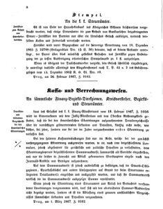 Verordnungsblatt für den Dienstbereich des K.K. Finanzministeriums für die im Reichsrate vertretenen Königreiche und Länder 18670306 Seite: 2