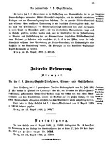 Verordnungsblatt für den Dienstbereich des K.K. Finanzministeriums für die im Reichsrate vertretenen Königreiche und Länder 18680824 Seite: 7