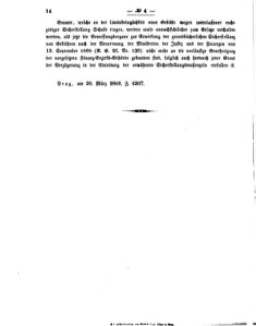 Verordnungsblatt für den Dienstbereich des K.K. Finanzministeriums für die im Reichsrate vertretenen Königreiche und Länder 18690324 Seite: 6