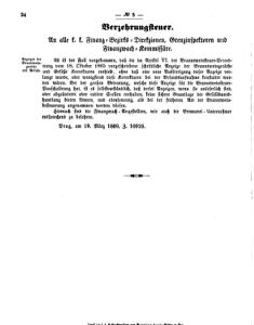 Verordnungsblatt für den Dienstbereich des K.K. Finanzministeriums für die im Reichsrate vertretenen Königreiche und Länder 18690412 Seite: 10