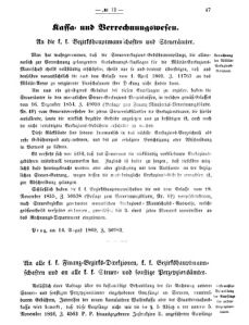 Verordnungsblatt für den Dienstbereich des K.K. Finanzministeriums für die im Reichsrate vertretenen Königreiche und Länder 18690830 Seite: 3