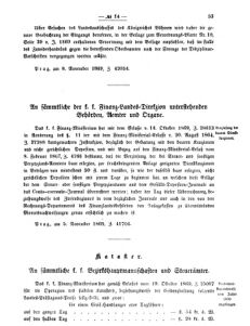 Verordnungsblatt für den Dienstbereich des K.K. Finanzministeriums für die im Reichsrate vertretenen Königreiche und Länder 18691123 Seite: 3