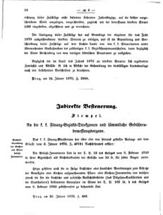 Verordnungsblatt für den Dienstbereich des K.K. Finanzministeriums für die im Reichsrate vertretenen Königreiche und Länder 18700208 Seite: 2