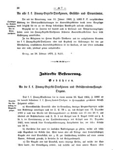 Verordnungsblatt für den Dienstbereich des K.K. Finanzministeriums für die im Reichsrate vertretenen Königreiche und Länder 18700317 Seite: 2