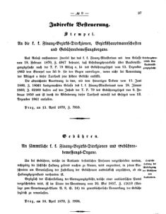 Verordnungsblatt für den Dienstbereich des K.K. Finanzministeriums für die im Reichsrate vertretenen Königreiche und Länder 18700427 Seite: 3