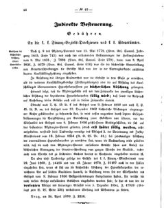 Verordnungsblatt für den Dienstbereich des K.K. Finanzministeriums für die im Reichsrate vertretenen Königreiche und Länder 18700514 Seite: 6