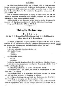 Verordnungsblatt für den Dienstbereich des K.K. Finanzministeriums für die im Reichsrate vertretenen Königreiche und Länder 18700921 Seite: 3