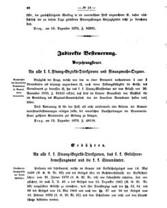 Verordnungsblatt für den Dienstbereich des K.K. Finanzministeriums für die im Reichsrate vertretenen Königreiche und Länder 18701230 Seite: 2