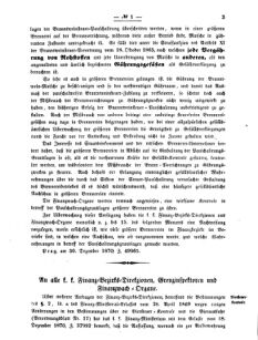 Verordnungsblatt für den Dienstbereich des K.K. Finanzministeriums für die im Reichsrate vertretenen Königreiche und Länder 18710105 Seite: 3