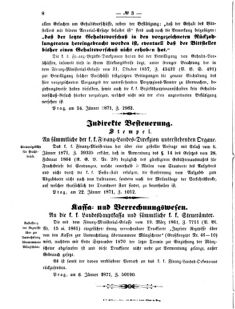 Verordnungsblatt für den Dienstbereich des K.K. Finanzministeriums für die im Reichsrate vertretenen Königreiche und Länder 18710128 Seite: 2