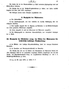 Verordnungsblatt für den Dienstbereich des K.K. Finanzministeriums für die im Reichsrate vertretenen Königreiche und Länder 18710701 Seite: 3