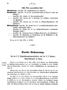 Verordnungsblatt für den Dienstbereich des K.K. Finanzministeriums für die im Reichsrate vertretenen Königreiche und Länder 18710725 Seite: 2