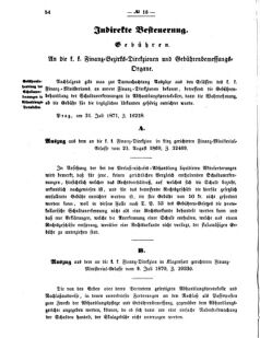 Verordnungsblatt für den Dienstbereich des K.K. Finanzministeriums für die im Reichsrate vertretenen Königreiche und Länder 18710805 Seite: 6