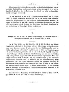 Verordnungsblatt für den Dienstbereich des K.K. Finanzministeriums für die im Reichsrate vertretenen Königreiche und Länder 18710805 Seite: 7