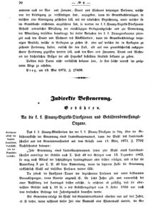 Verordnungsblatt für den Dienstbereich des K.K. Finanzministeriums für die im Reichsrate vertretenen Königreiche und Länder 18720518 Seite: 2